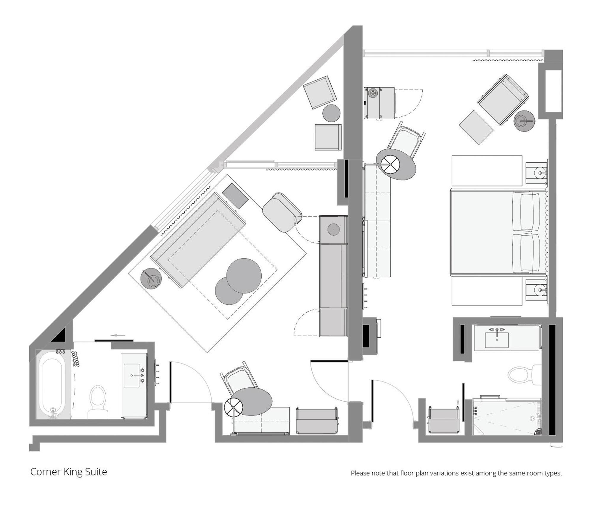 Suite Angolare con Letto King-Size